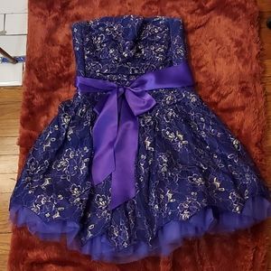 Jessica McClintock Strapless Dress